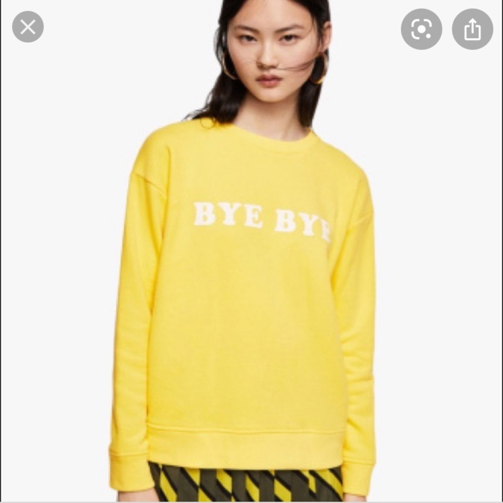 MANGO Basic “Bye Bye” Sweatshirt